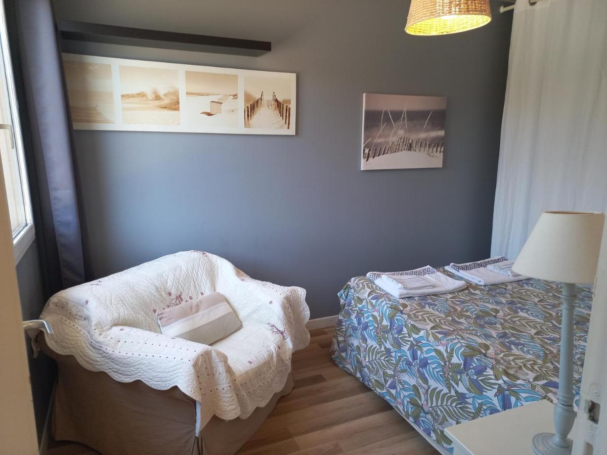 "L'Hippocampe", Climatise, 60 M2 , 2 Chambres, Tres Calme, Plage Des Sablettes Et Commerces A 3 Minutes A Pied, Wifi, Parking Gratuit, Lit King Size La Seyne-sur-Mer Ngoại thất bức ảnh
